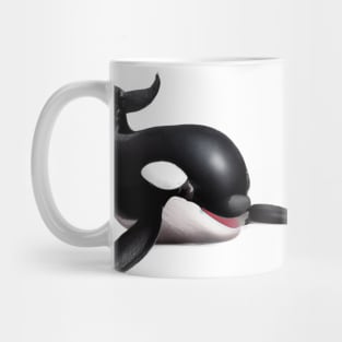 Cute Orca Drawing Mug